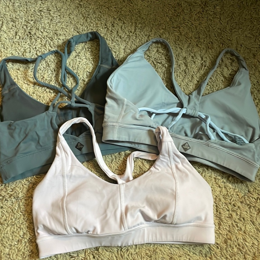 Set of Prana sports bras